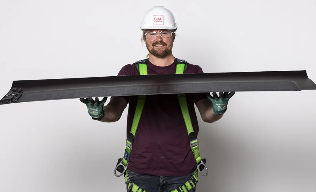 The "disruptive" ultra-thin solar PV panels are here! Ready to install with a nail gun