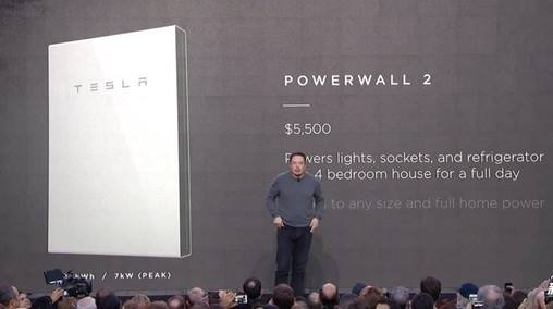Tesla's energy storage products