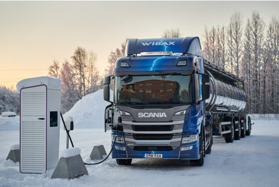 Sweden opens Scania electric truck charging park, equipped with 2MW/2MWh energy storage system provi