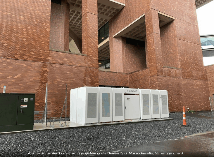 Enel X seeks to combine customer-side energy storage projects with demand response facilities