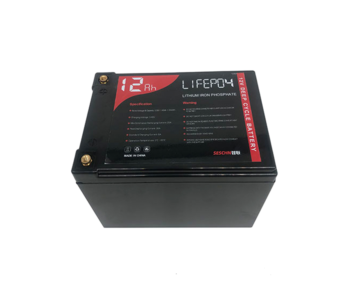 12V 12Ah Standard Deep Cycle L
