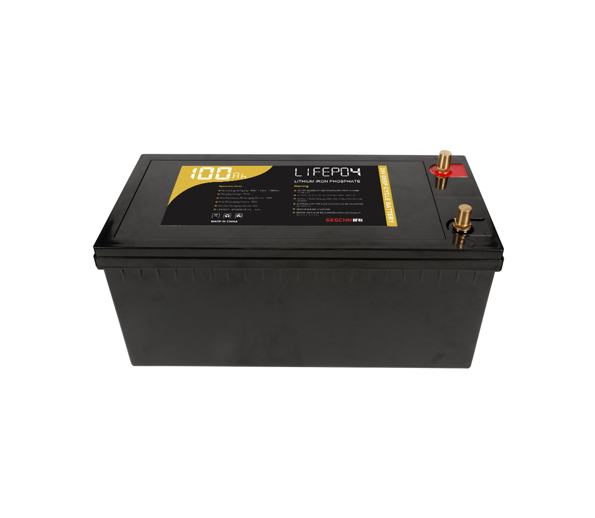 24V 100Ah(Software Inside) Standard Deep Cycle LiFePO4 For Lead-Acid Replacement