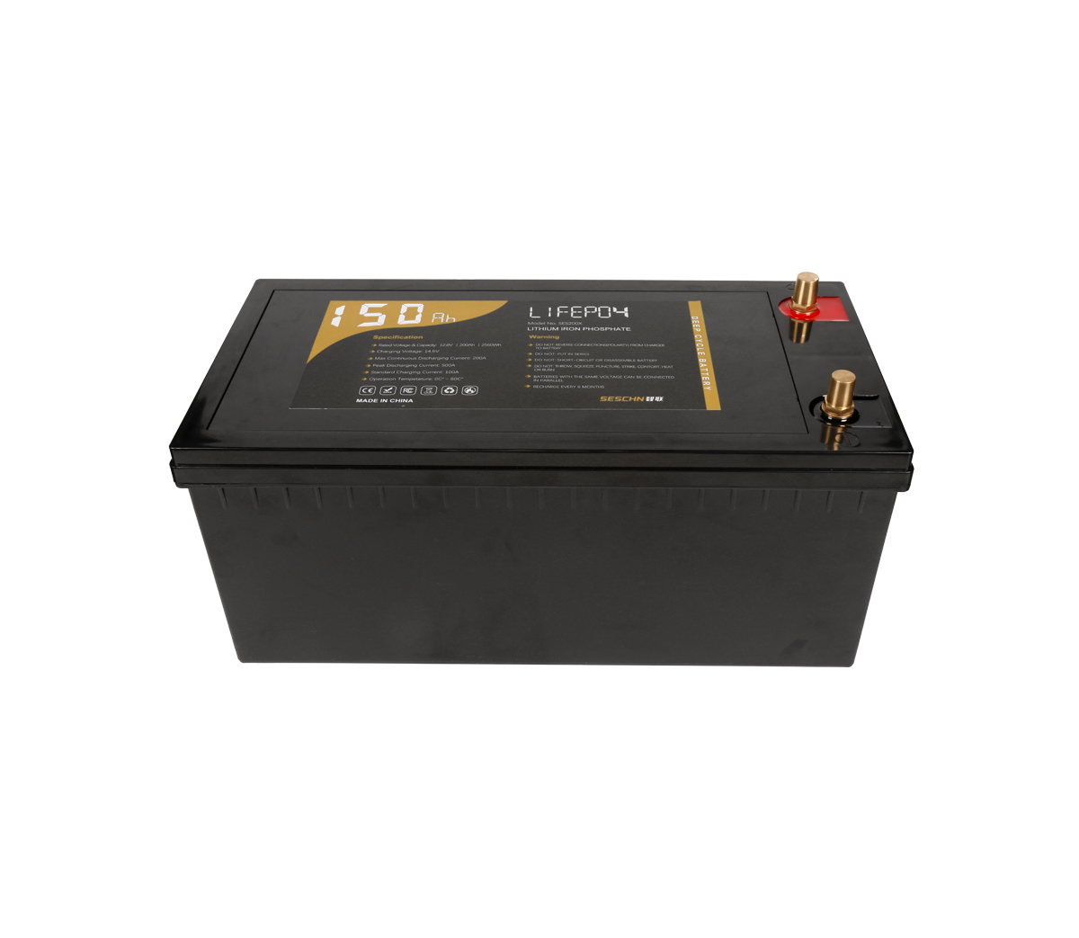 24V 150Ah(Software Inside) -40℃ Low Temp. LiFePO4 For Lead-Acid Replacement