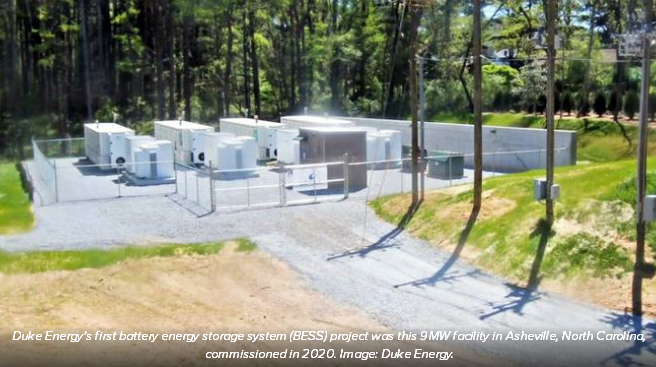 Duke Energy hopes to use solar, wind, lithium-ion battery storage to help U.S. continents reach carb
