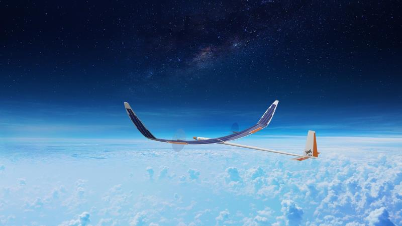 Attractive solar-powered airplane - a dream that can be achieved!vrla battery company